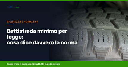 Battistrada minimo per legge: cosa dice davvero il Codice della Strada