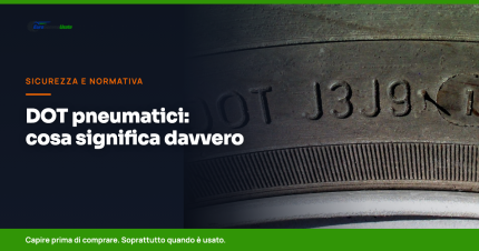 DOT pneumatici: cosa significa il codice e perché non è una data di scadenza