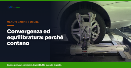 Convergenza ed equilibratura: perché contano per la durata dei pneumatici