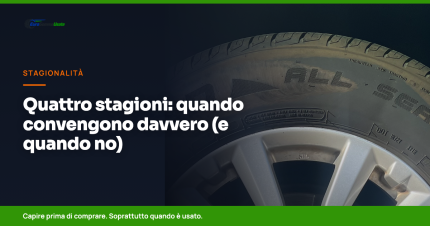Pneumatici quattro stagioni: quando convengono davvero e quando no
