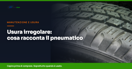 Usura irregolare degli pneumatici: cosa significa e cosa controllare